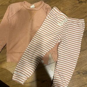 Lulu and Roo 3T ballet/ballet stripe set